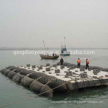 Airbags de goma marino para el muelle del barco de la nave